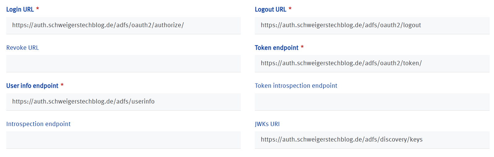 Neue OAuth2/OIDC Application in ADFS anlegen – SchweigersTechBlog