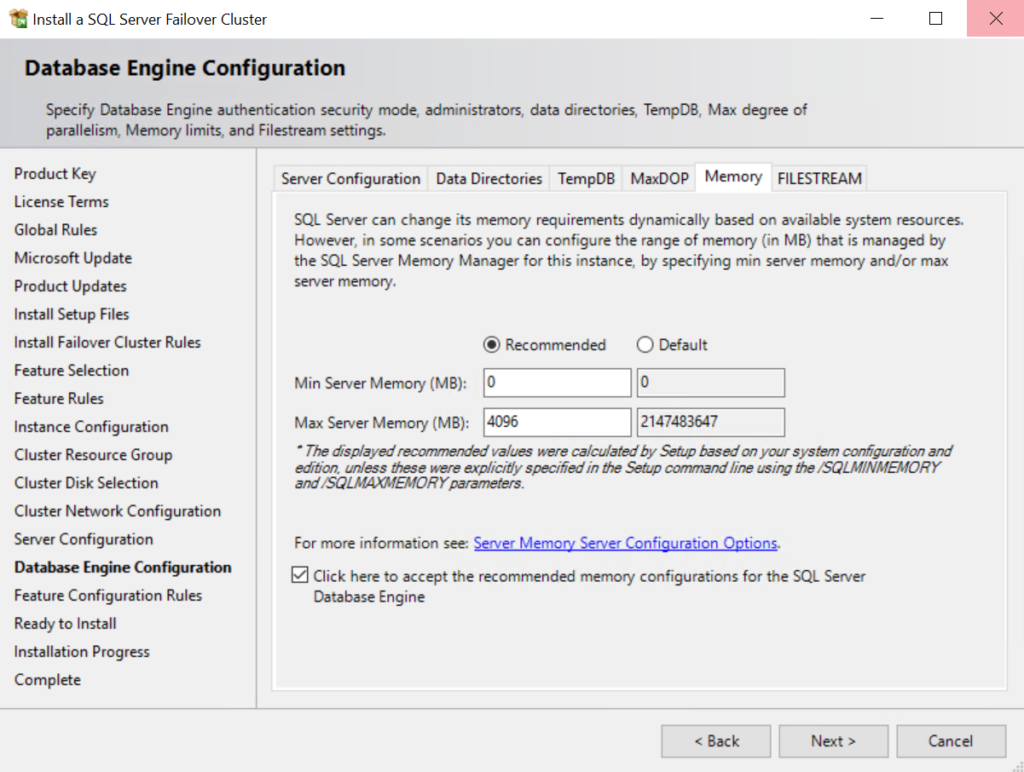 Microsoft SQL Failover-Cluster: SQL installieren – SchweigersTechBlog