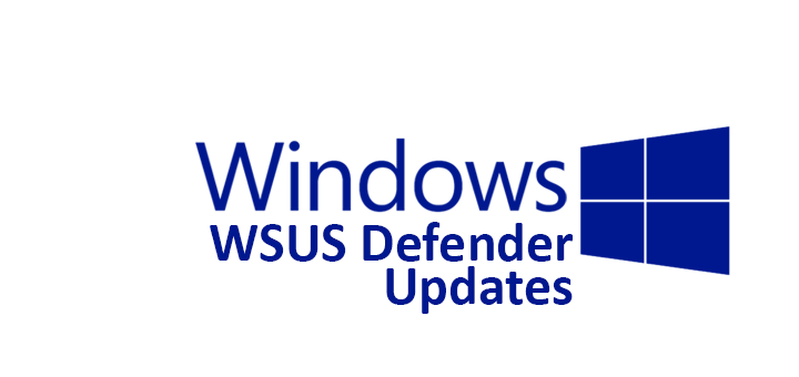 Windows Defender Updates über WSUS beziehen – SchweigersTechBlog